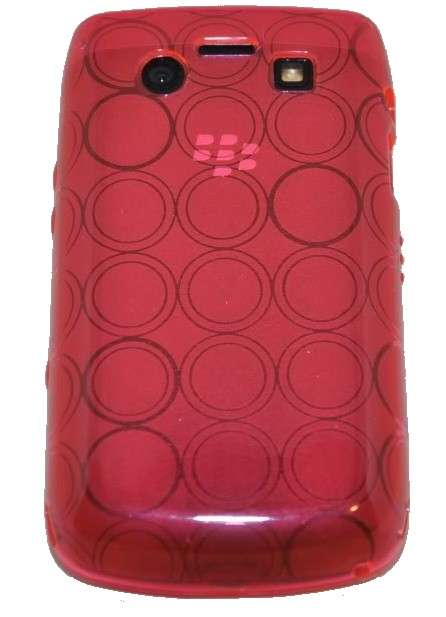 TPU Circle Gel Case for Blackberry Bold 9700/9780 Pink